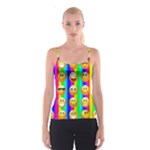 Rainbow emojis Spaghetti Strap Top