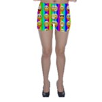 Rainbow emojis Skinny Shorts