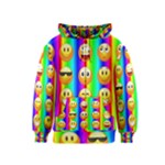 Rainbow emojis Kids  Zipper Hoodie