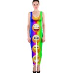 Rainbow emojis OnePiece Catsuit