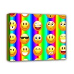 Rainbow emojis Deluxe Canvas 14  x 11  (Stretched)