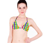 Rainbow emojis Bikini Top