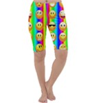 Rainbow emojis Cropped Leggings 