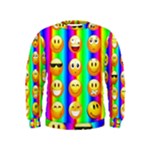 Rainbow emojis Kids  Sweatshirt