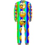 Rainbow emojis OnePiece Jumpsuit (Men)