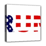 Donald Trump flag Mini Canvas 8  x 8  (Stretched)