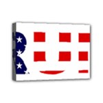 Donald Trump flag Mini Canvas 7  x 5  (Stretched)