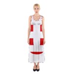 Donald Trump flag Full Print Maxi Dress