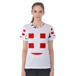 Donald Trump flag Women s Cotton Tee