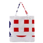 Donald Trump flag Grocery Tote Bag