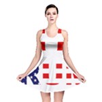 Donald Trump flag Reversible Skater Dress