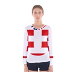 Donald Trump flag Women s Long Sleeve Tee