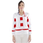 Donald Trump flag Wind Breaker (Women)