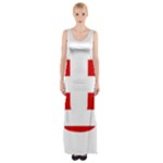 Donald Trump flag Maxi Thigh Split Dress