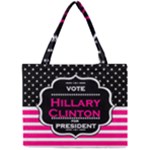 pink Hillary Clinton Mini Tote Bag