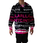 pink Hillary Clinton Hooded Wind Breaker (Kids)