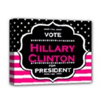 pink Hillary Clinton Deluxe Canvas 14  x 11  (Stretched)