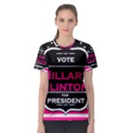 pink Hillary Clinton Women s Sport Mesh Tee