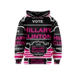 pink Hillary Clinton Kids  Pullover Hoodie