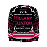 pink Hillary Clinton Women s Sweatshirt