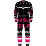 pink Hillary Clinton OnePiece Jumpsuit (Men)