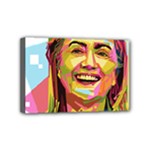 pastel Hillary Clinton Mini Canvas 6  x 4  (Stretched)