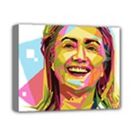 pastel Hillary Clinton Deluxe Canvas 14  x 11  (Stretched)