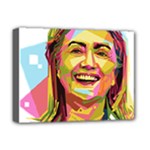 pastel Hillary Clinton Deluxe Canvas 16  x 12  (Stretched) 