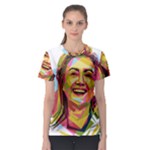 pastel Hillary Clinton Women s Sport Mesh Tee