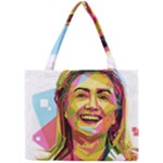 pastel Hillary Clinton Mini Tote Bag