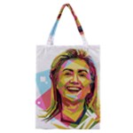 pastel Hillary Clinton Classic Tote Bag