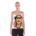 pastel Hillary Clinton Spaghetti Strap Top