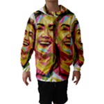 pastel Hillary Clinton Hooded Wind Breaker (Kids)