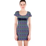 charles Manson Short Sleeve Bodycon Dress