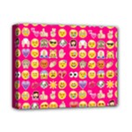 hot pink emoji Deluxe Canvas 14  x 11  (Stretched)