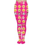 hot pink emoji Tights