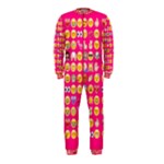 hot pink emoji OnePiece Jumpsuit (Kids)