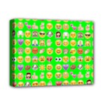 lime green Emoji Deluxe Canvas 14  x 11  (Stretched)