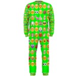 lime green Emoji OnePiece Jumpsuit (Men)