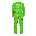 lime green Emoji OnePiece Jumpsuit (Kids)