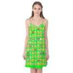 lime green Emoji Camis Nightgown 