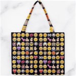 black Emoji Mini Tote Bag