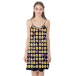 black Emoji Camis Nightgown 