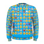 teal Emoji Men s Sweatshirt