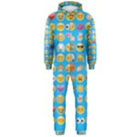 teal Emoji Hooded Jumpsuit (Men)