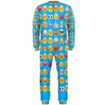 teal Emoji OnePiece Jumpsuit (Men)