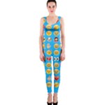 teal Emoji OnePiece Catsuit