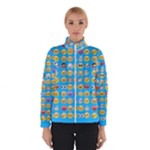 teal Emoji Winter Jacket