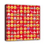 red Emoji  Mini Canvas 8  x 8  (Stretched)