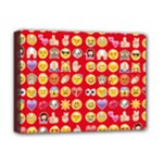 red Emoji  Deluxe Canvas 16  x 12  (Stretched) 